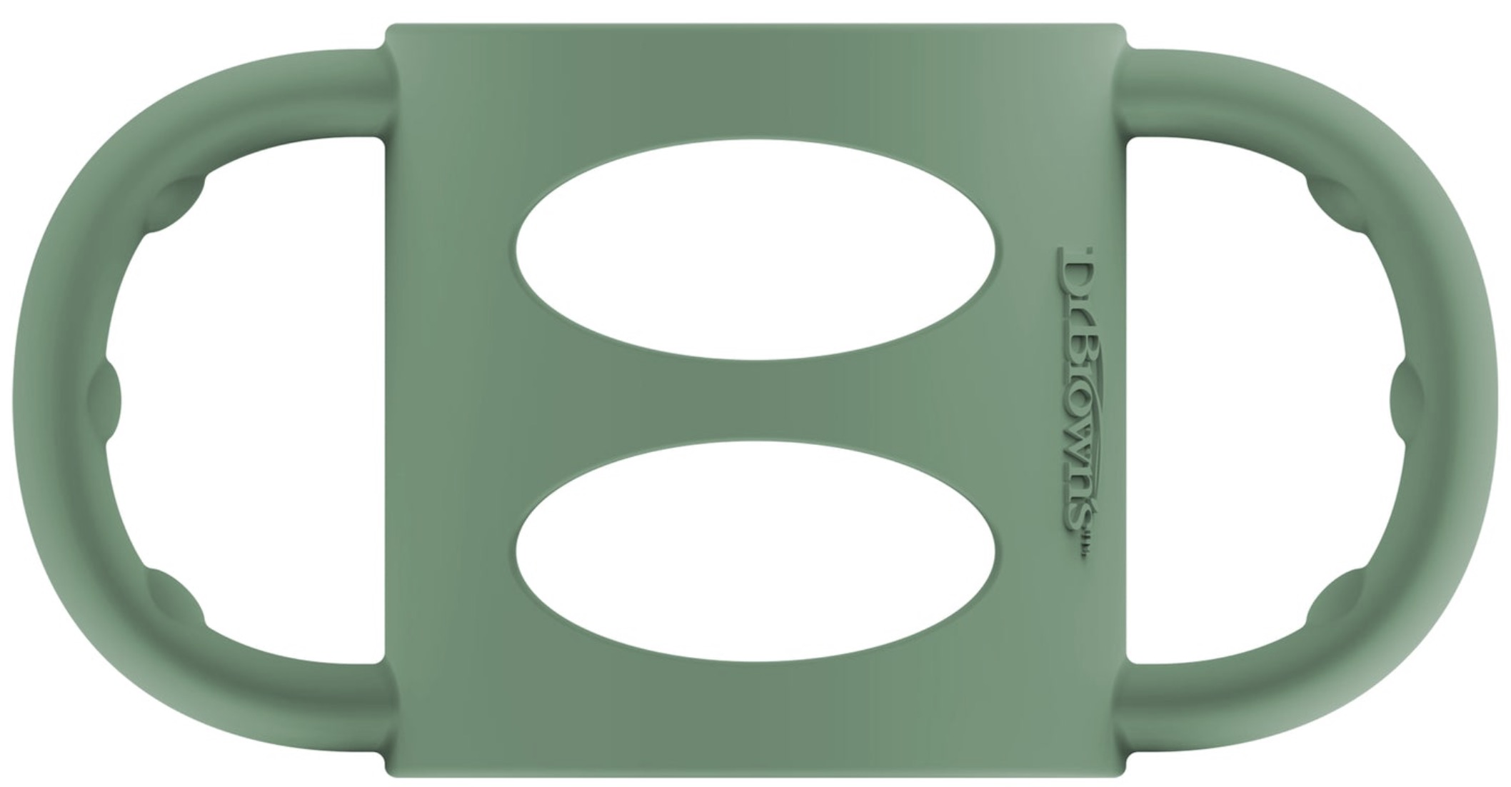 Suport pentru sticle din silicon Dr. Brown's - Narrow-Neck, verde
