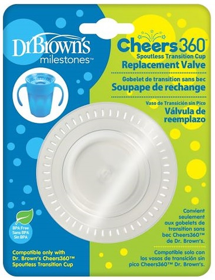 Supapa de silicon pentru cupe Dr. Brown's - Sip-and-See, 360 de grade