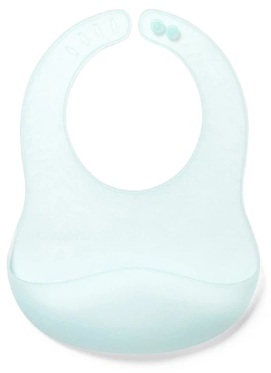 Baveta din silicon Babyono - 1598, turcoaz