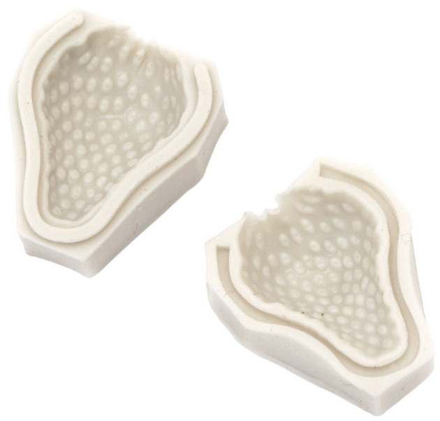 Mold din silicon (formă) Em Art  -Căpșuna 3D din 2 părți, 28 x 32 x 28 mm