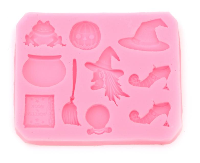 Mold de silicon Em Art - Halloween, 85 x 67 x 9 mm