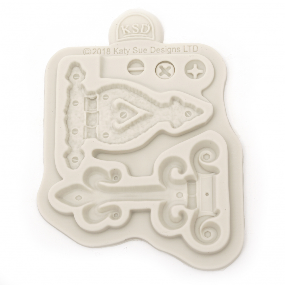 Mold de silicon (formă) Em Art - Cheie retro, 90 x 120 x 10 mm