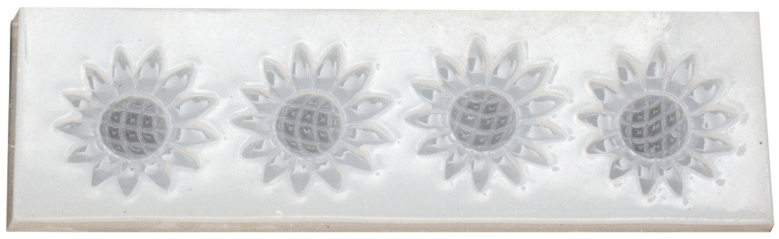 Mold din silicon (formă) Em Art - Floarea soarelui, 120 x 35 x 10 mm
