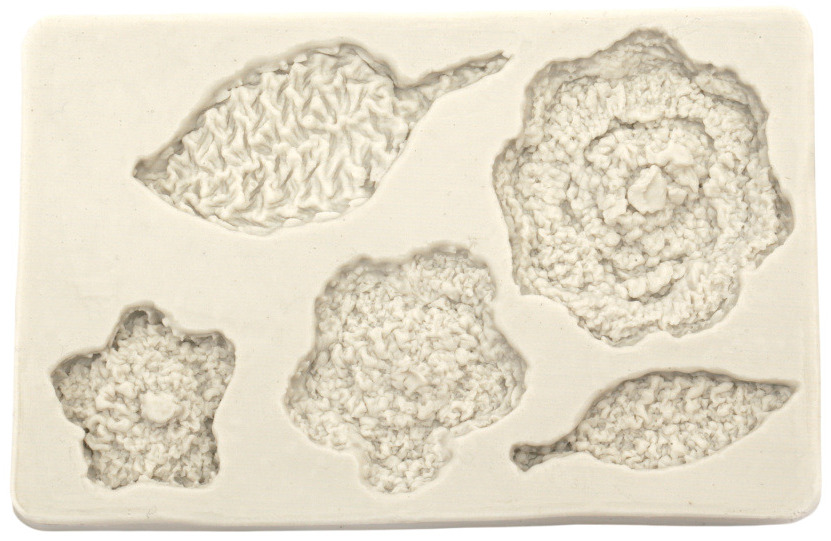 Mold din silicon (formă) Em Art - Flori, 131 x 85 x 9 mm