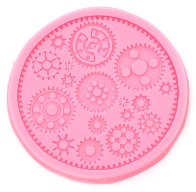 Mold de silicon (formă) Em Art - Angrenaje, 100 x 7 mm