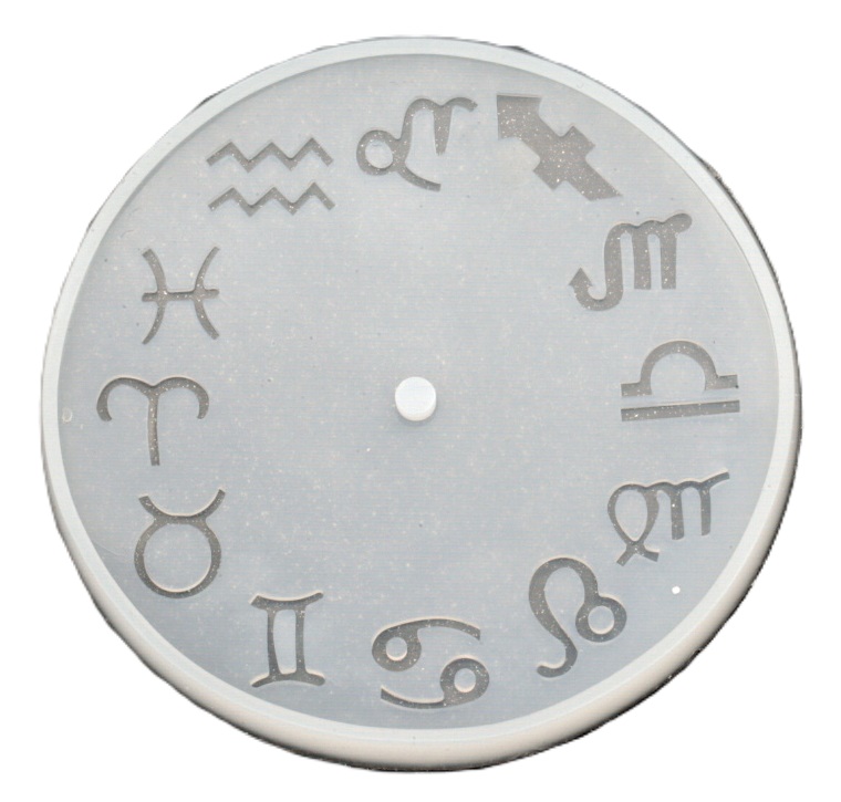 Mold de silicon (formă) Em Art - Semne zodiacale, 150 x 7 mm
