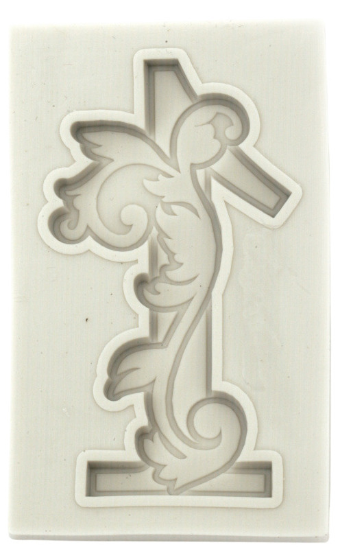 Mold din silicon (calup) Em Art - Numărul 1, 80 x 48 x 8 mm