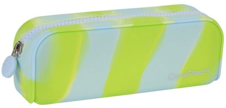 Penar din silicon Cool Pack Tube - Zebra Lime