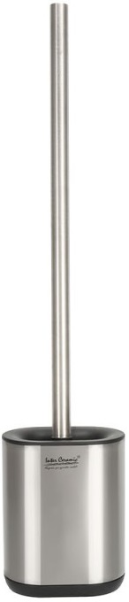 Perie de toaletă din silicon Inter Ceramic - FR Line 7288, Crom
