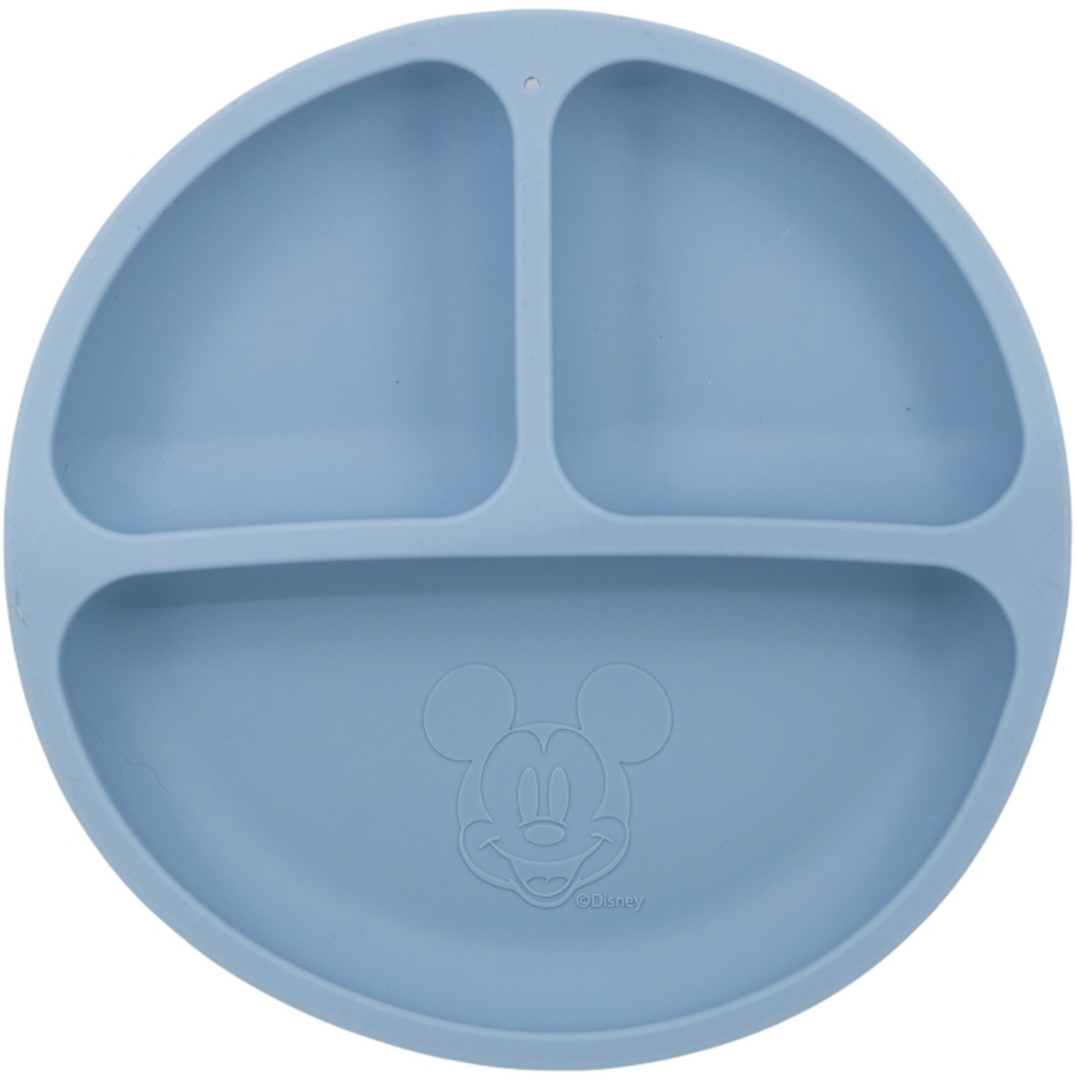 Placă din silicon cu trei compartimente Stor - Mickey Mouse