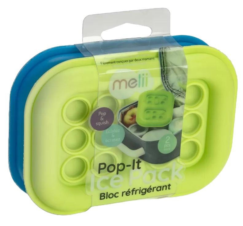 Formă din silicon pentru congelare  Melii - 2 buc, Blue/Lime