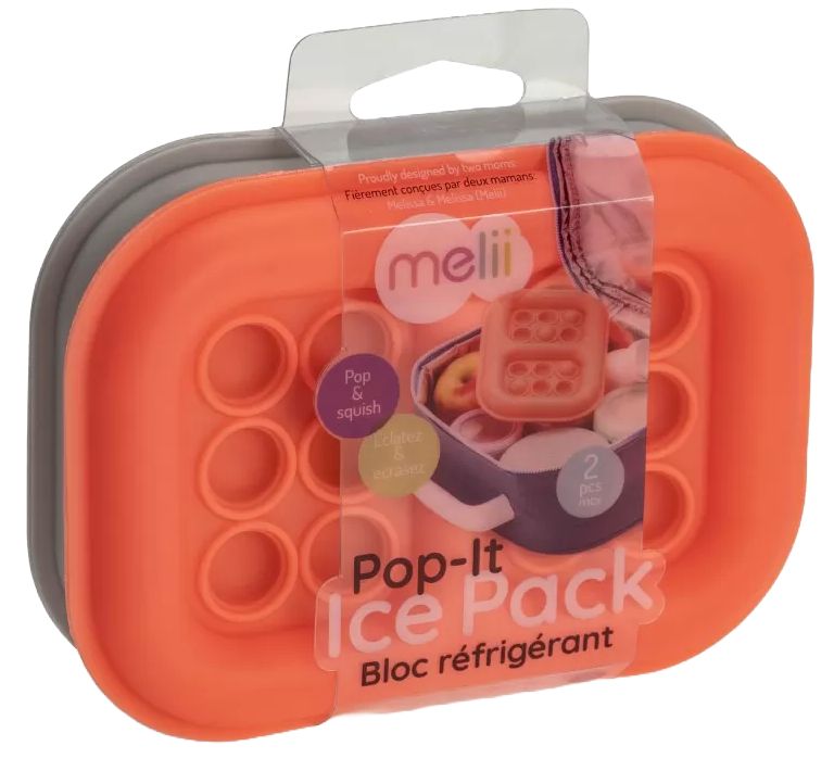 Formă din silicon pentru congelare  Melii - 2 buc, Pink/Grey