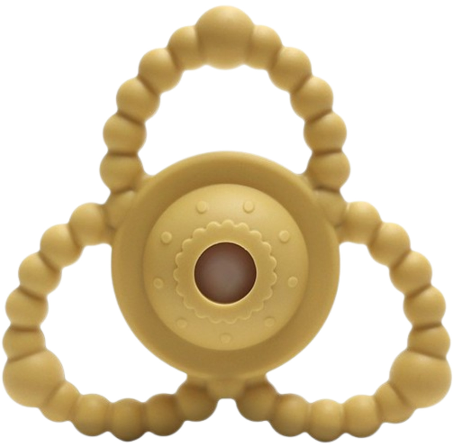 Zdrănitoare din silicon Lorelli Premium - Yellow