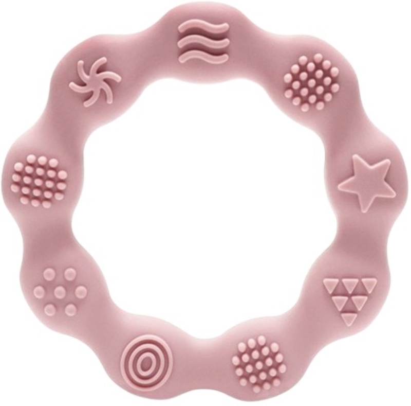 Mestecător de silicon Lorelli Premium - Inel, Deep Pink
