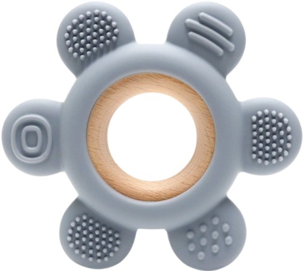 Mestecător de silicon Lorelli Premium - Floare, Grey