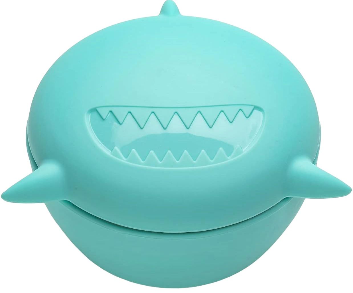 Bol din silicon cu capac Melii - Shark, 350 ml