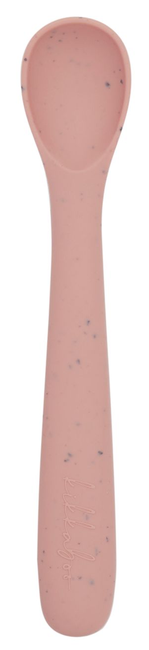 Lingură de silicon KikkaBoo Platinum Silicone - Blush