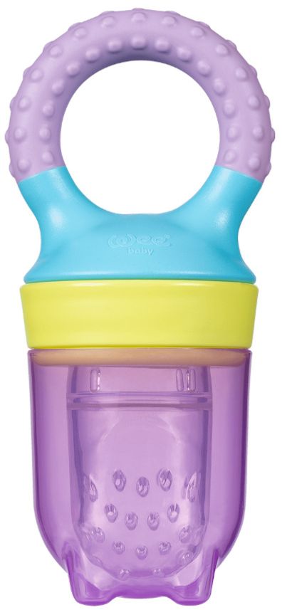 Plasă de fructe din silicon Wee Baby - Mov