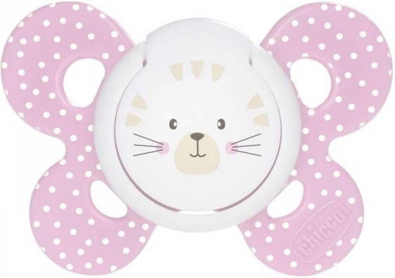 Suzeta de silicon Chicco - Physio Comfort, 6-12 luni, sortiment