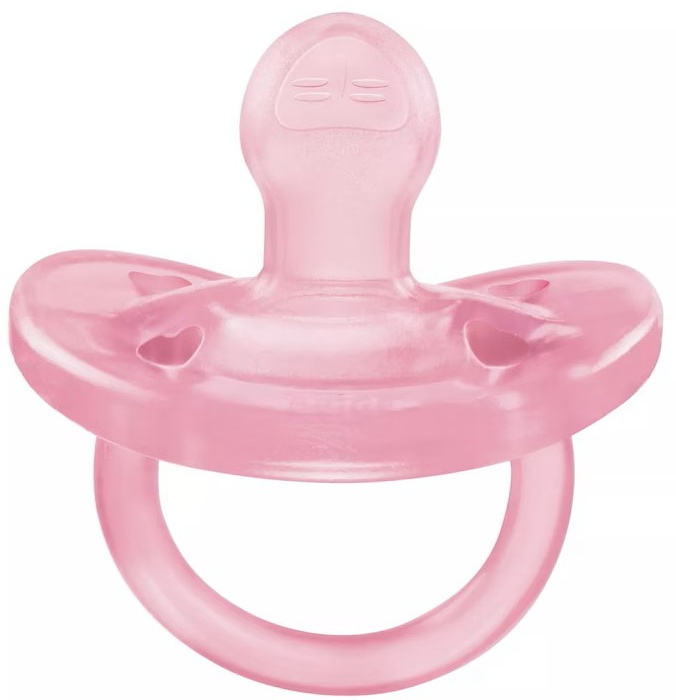 Suzetă din silicon Chicco Physio Soft - 6-12 luni, pentru fete, sortiment