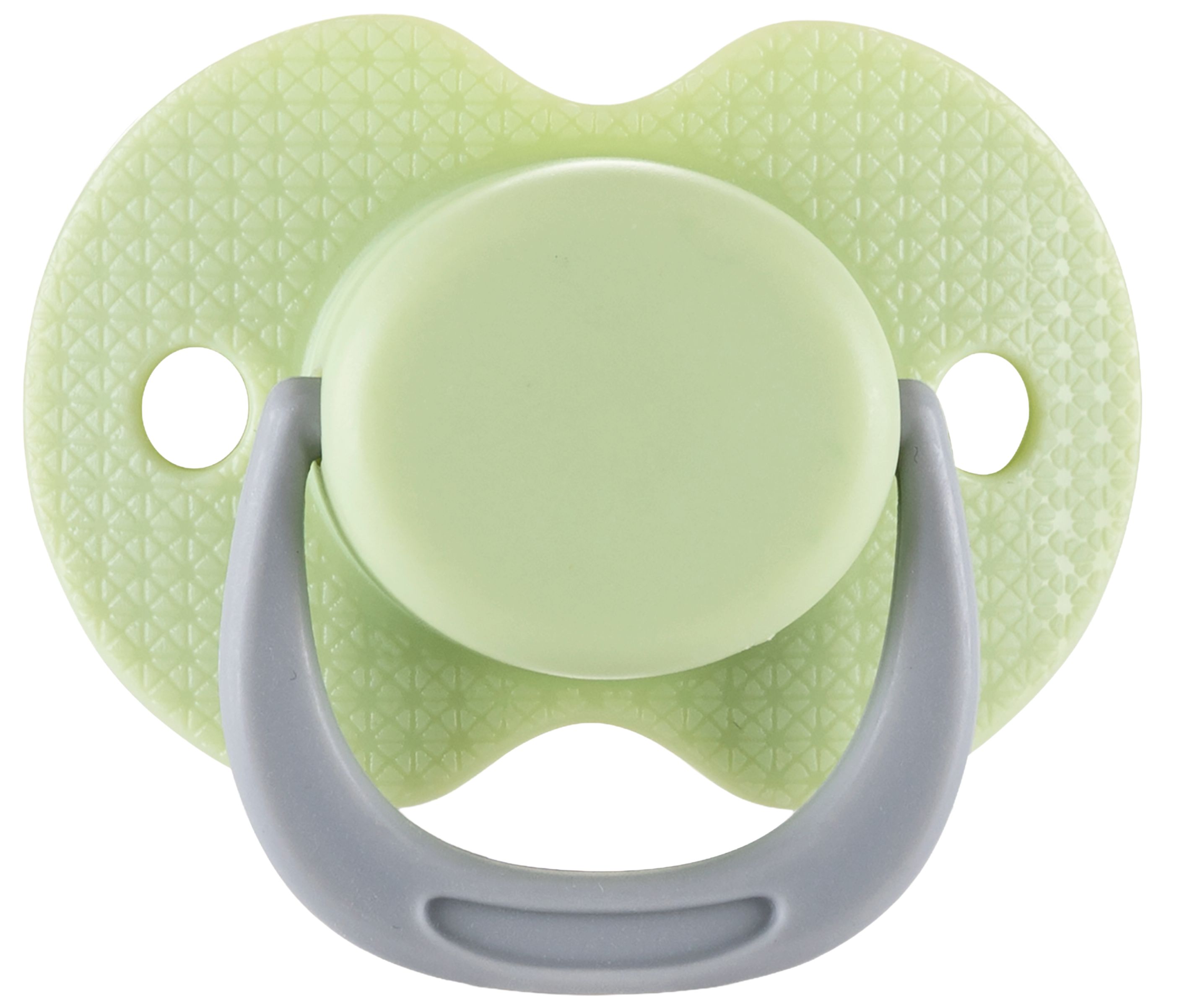 Suzetă din silicon cu capac Lorelli - 0 luni+, Fresh Green