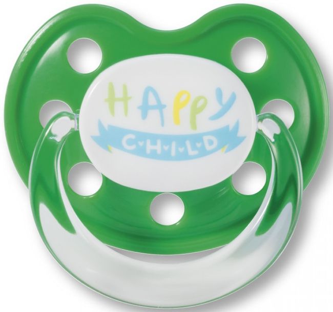 Baby Nova Suzetă din silicon pentru bebeluși- verde