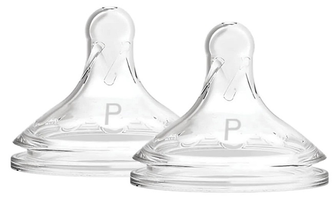 Biberon din silicon Dr. Brown's - Preemie Flow, 0 luni+, 2 bucăți