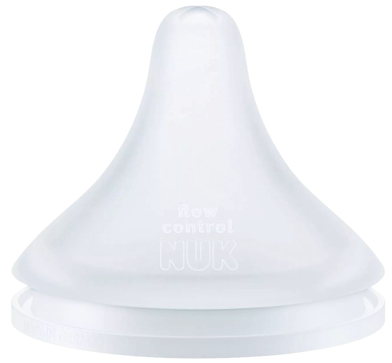 Tetine pentru biberon din silicon NUK Perfect Match - Flow control, 6 luni+, 2 buc