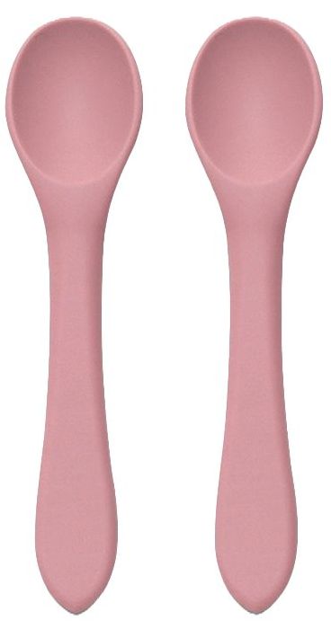 Linguri de silicon Lorelli - Natural,  2 buc, Deep Pink