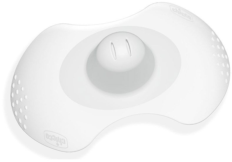 Protectoare din silicon pentru mameloane Chicco, S-M, 2 buc.