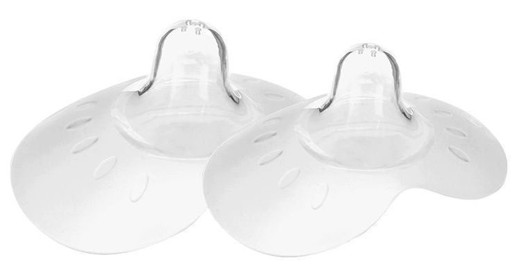 Protecții pentru mameloane din silicon Lorelli Baby Care - Mărimea S, 2 buc