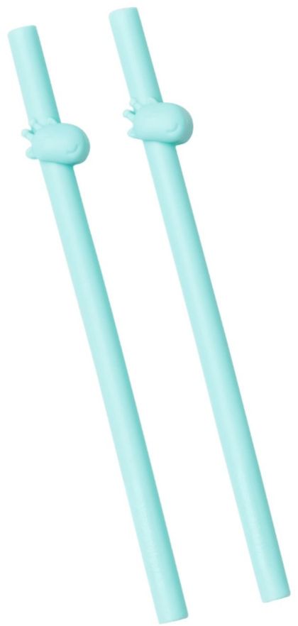 Paie din silicon Wee Baby - Albastru, 2 buc