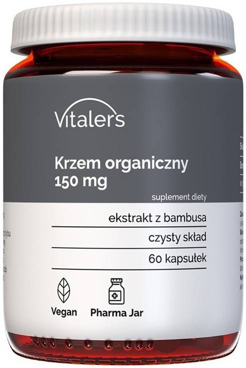 Siliciu, 150 mg, 60 capsule, Vitaler's