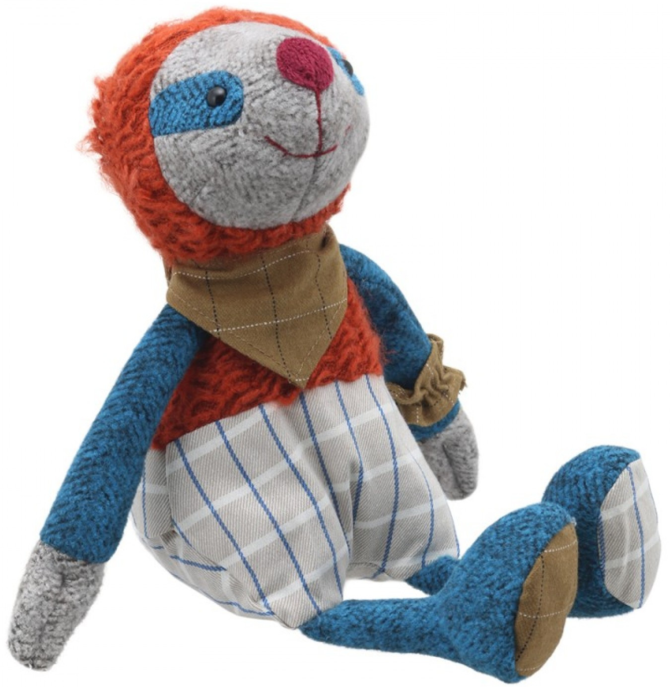 Jucarie de plus The Puppet Company Wilberry Woollies - Lenes dragut, lana, 30 cm