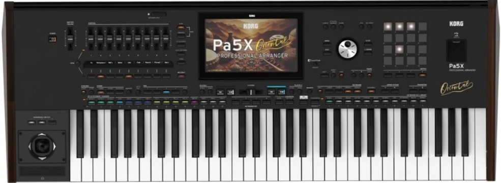 Aranjor de sintetizator Korg - Pa5X Oriental, 61 taste, negru