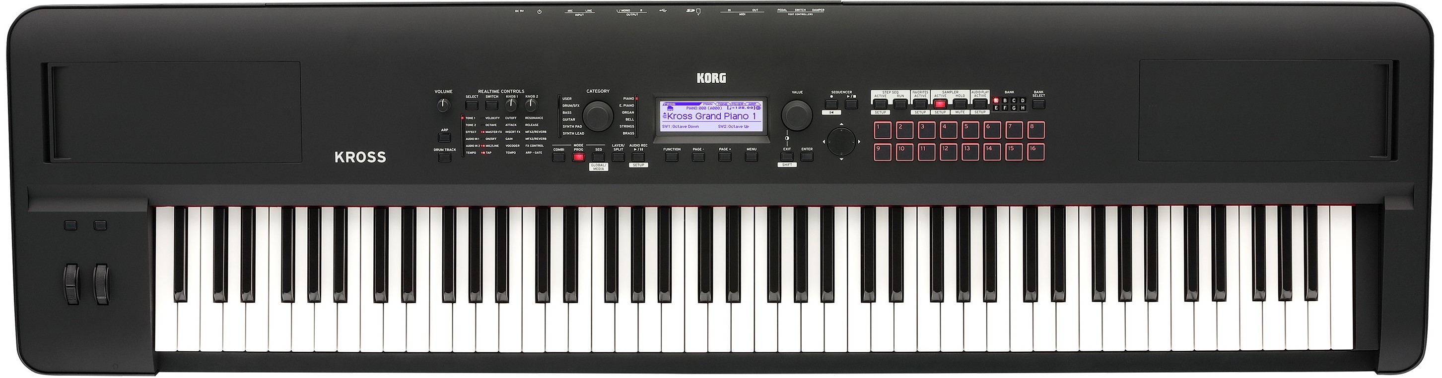 Sintetizator Korg - KROSS2 88 MB, negru