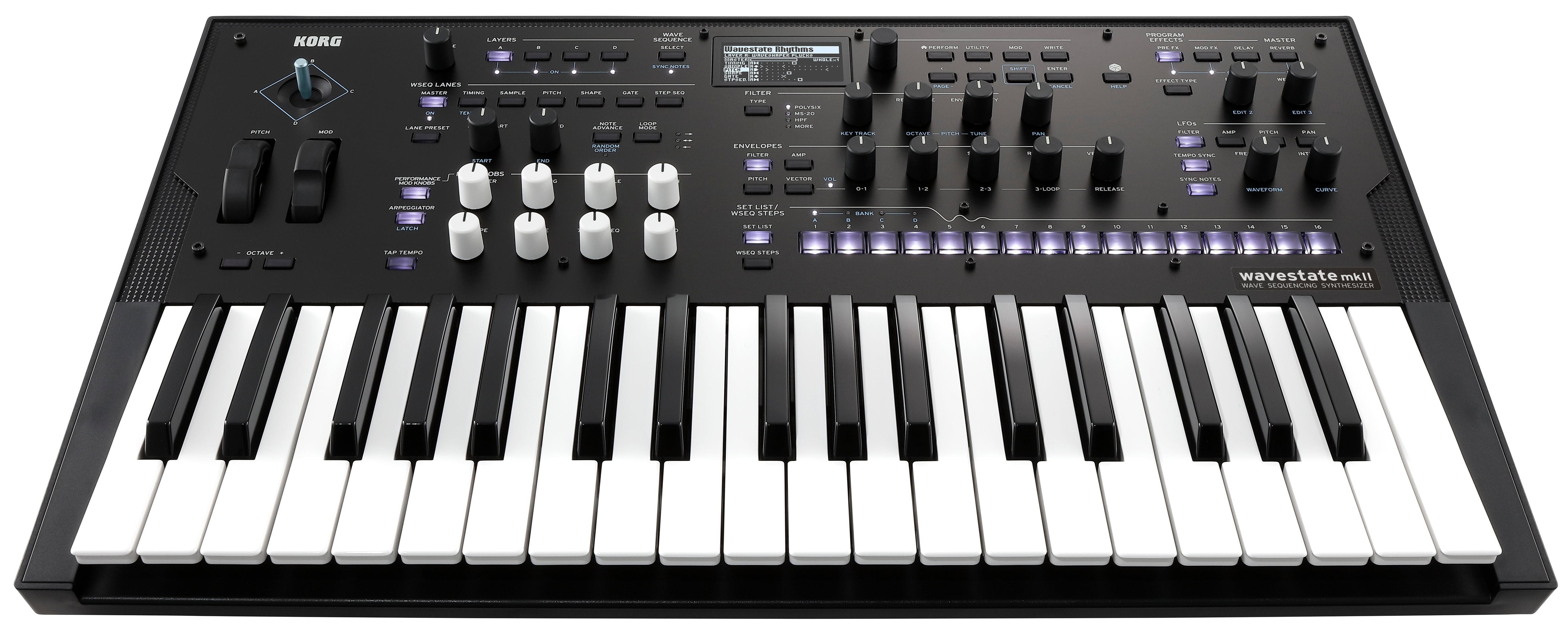 Sintetizator Korg - Wavestate mk II, 37 clape, Wave Sequencing