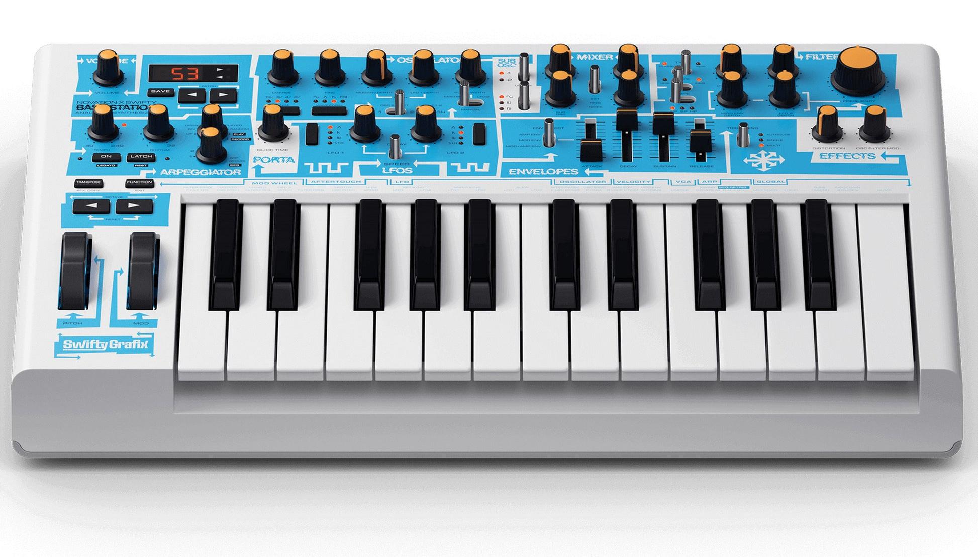 Sintetizator Novation - Bass Station II, Swifty Edition