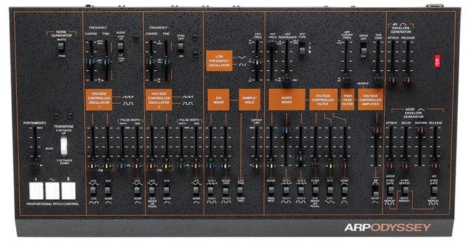 Modul sintetizator Korg - ARP Odyssey M3, Rev. 3, negru