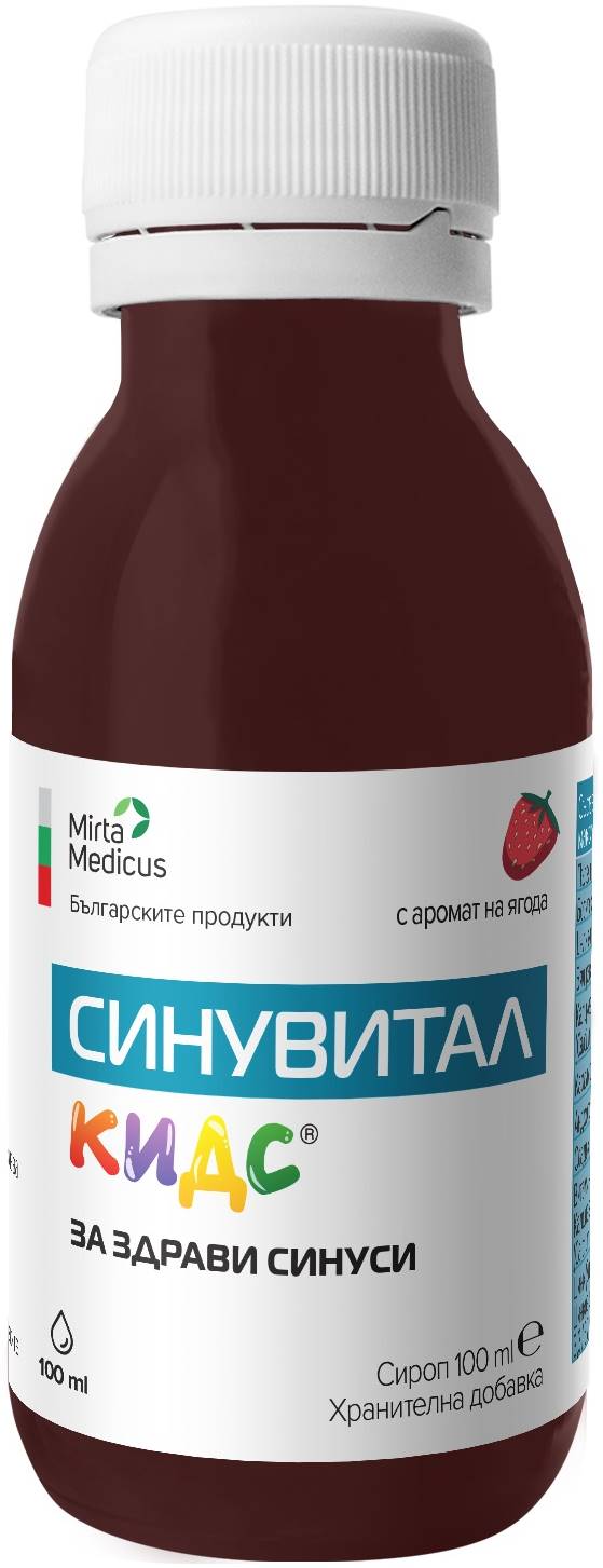Sirop Sinuvital pentru copii, 100 ml, Mirta Medicus
