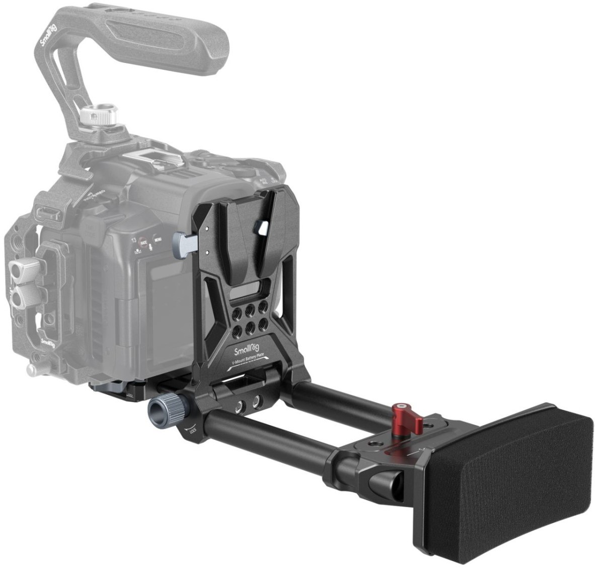Sistem de instalare a V-Mount baterie SmallRig  - 4063, neagră