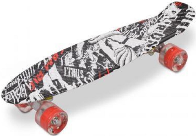 Skateboard Byox 22 '' - Printed Skull