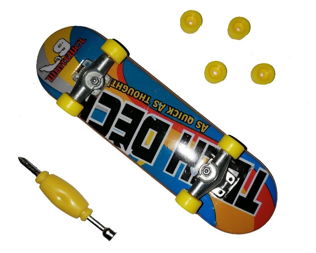 Skateboard pentru degete Raya Toys, asortiment