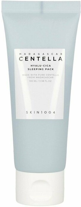 Masca de fata de noapte Sleeping Pack Madagascar Centella Hyalu-Cica, 100 ml, Skin1004 - imagine 4