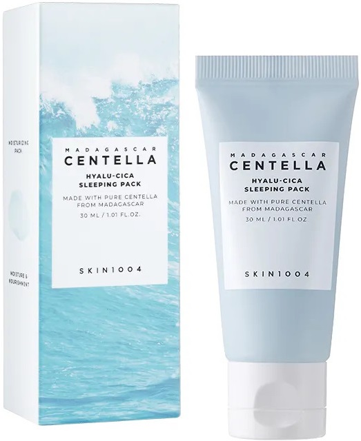 Skin 1004 Madagascar Centella Hyalu-Cica Mască facială peste noapte Sleeping, 30 ml