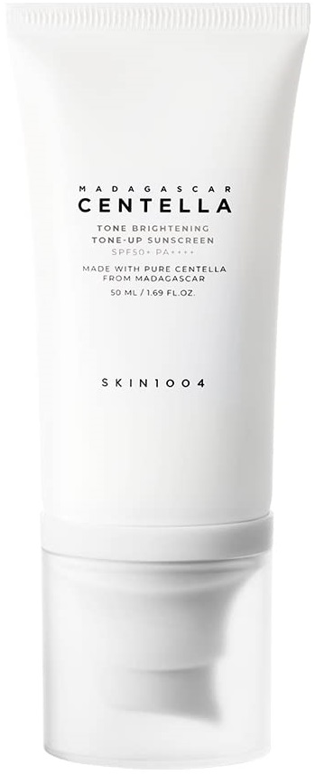 Skin 1004 Madagascar Centella Tone Brightening Cremă de protecție solară nuanțată, SPF50+, 50 ml