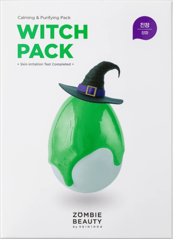 Skin 1004 Zombie Beauty Masca pentru față Witch Pack, 8 buc.