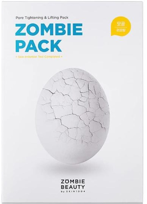 Skin 1004 Zombie Beauty Masca pentru față Zombie Pack, 8 buc.