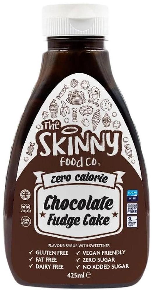 Skinny Syrup Chocolate Fudge Cake, 425 ml, Skinny Food Co