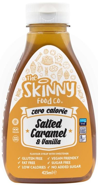Skinny Syrup Salted Caramel &amp; Vanilla, 425 ml, Skinny Food Co
